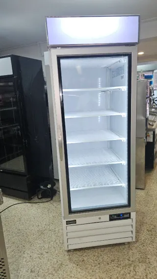 Congelador Vertical Puerta Cristal