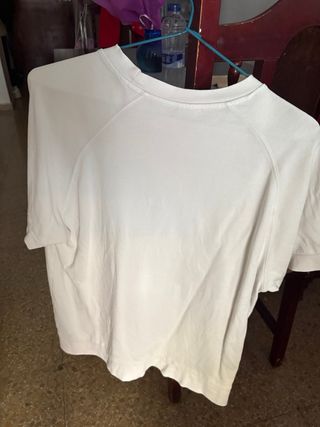 Camiseta Bershka blanca talla M