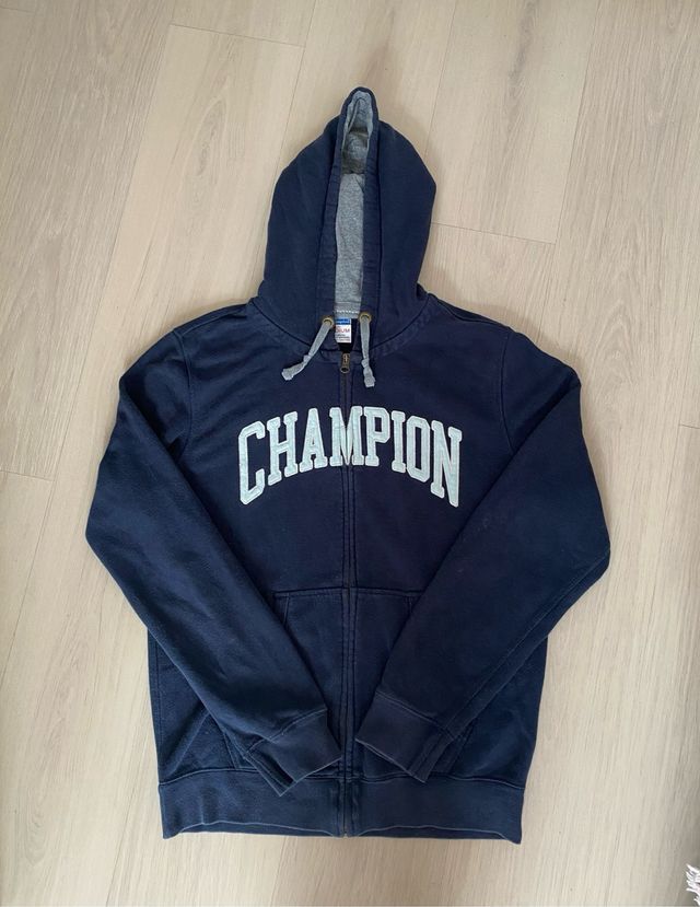 Trackjacket Champion Azul Marino Vintage 80s
