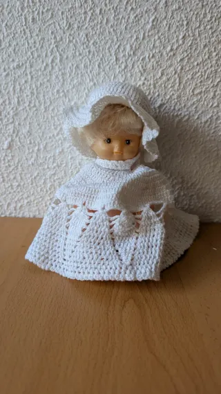 Muñeca antigua de crochet