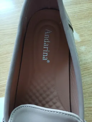 Zapatos ANDAZAP beige talla 38