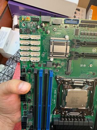 Scheda madre Intel + CPU + RAM