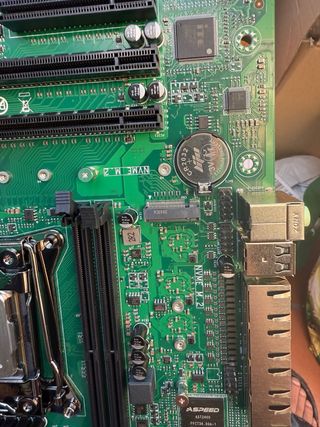 Scheda madre Intel + CPU + RAM