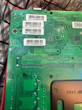 Scheda madre Intel + CPU + RAM