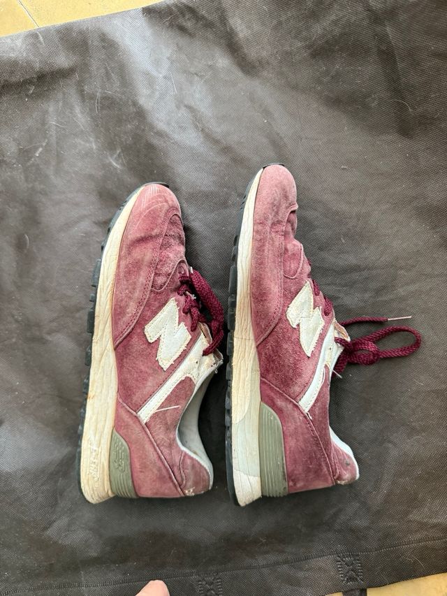 Zapatillas New Balance Rosa y Blanco