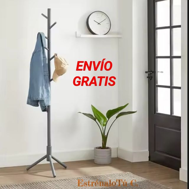 Scaffale da appoggio in legno grigio