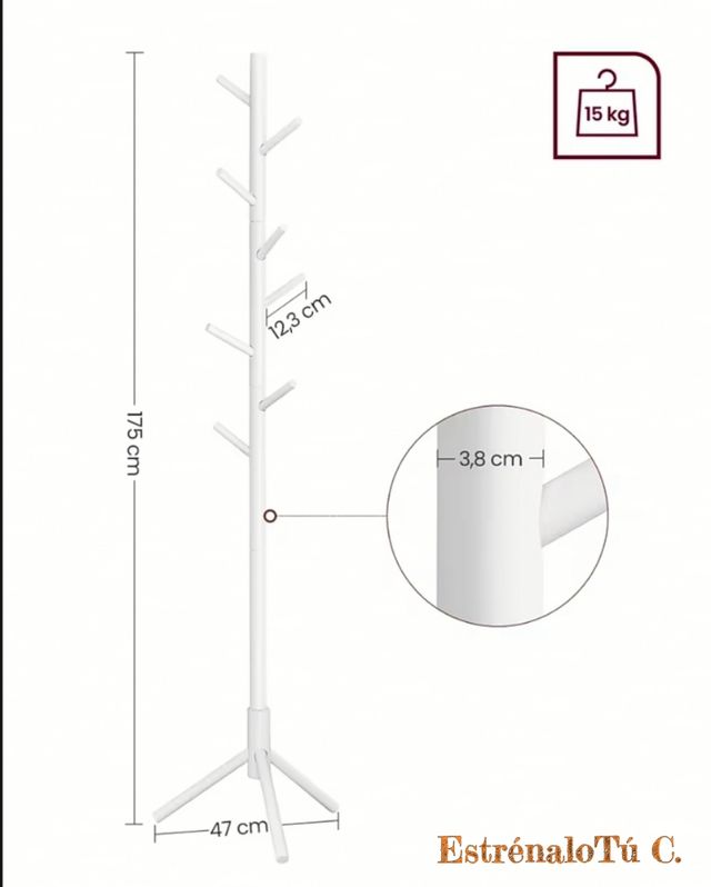 Scaffale da appoggio in legno grigio