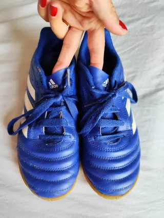 Botas fútbol sala Adidas niño T.34