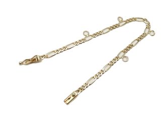 Pulsera de Oro Alterna 18 Kt. 7.5 gr. de segunda m