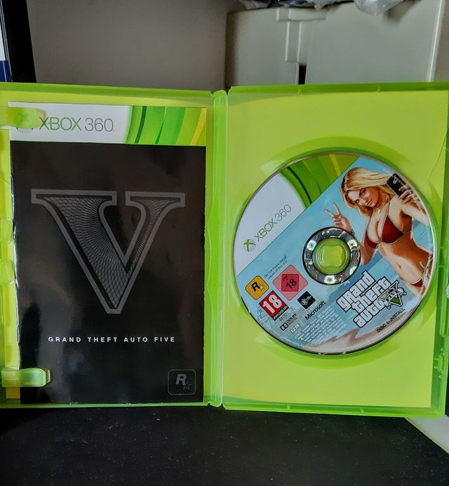GTA 5 Xbox 360 Grand Theft Auto V (disc 1 install)