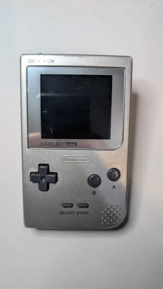 Nintendo Game Boy Pocket Argento