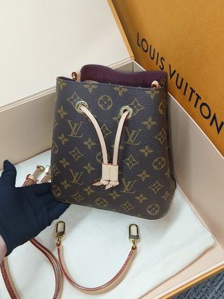 Bolso Louis Vuitton Monogram Marrón/Rojo