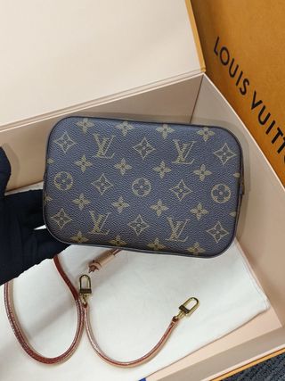 Bolso Louis Vuitton Monogram Marrón/Rojo