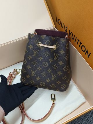Bolso Louis Vuitton Monogram Marrón/Rojo