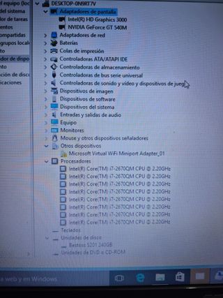 ASUS i7-2670qm / 8GB-RAM / SSD-240GB