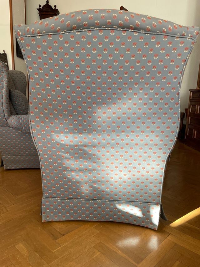 Pareja de orejeros tapizados