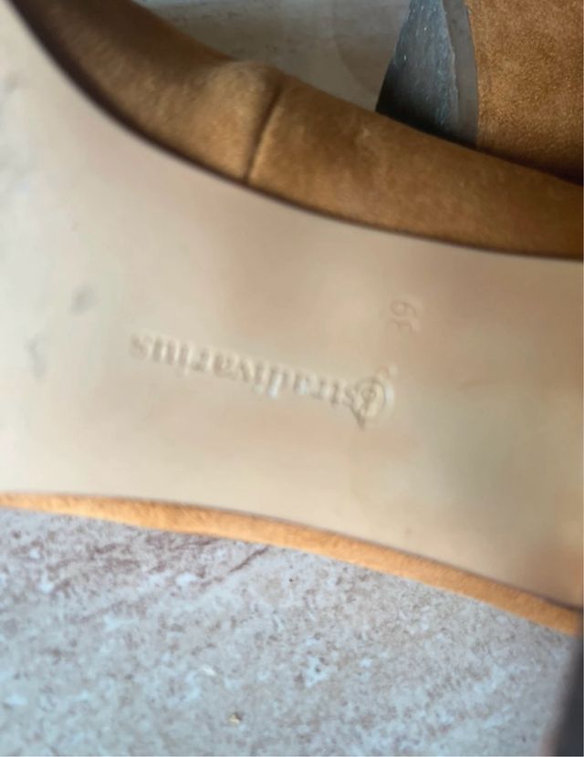 Zapato Angelina tacón bloque ante