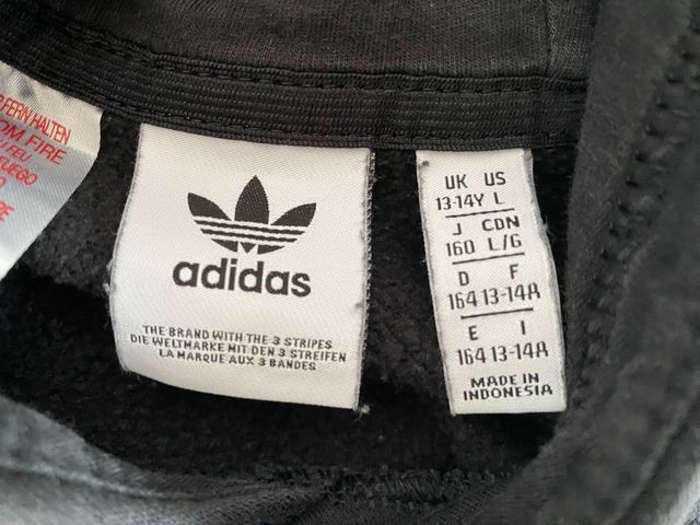 Adidas Original Hoddie TrackJacket Black