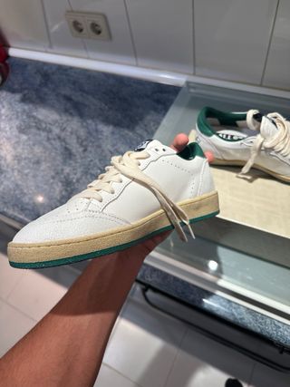 Zapatillas Golden Goose Ball Star Blancas/Verdes