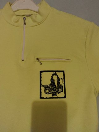 Maillot Ciclismo Transfer Sport Amarillo Neón