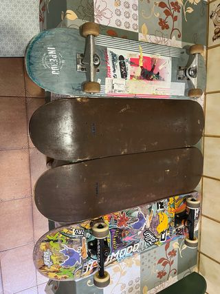 Set di 4 tavole da skate