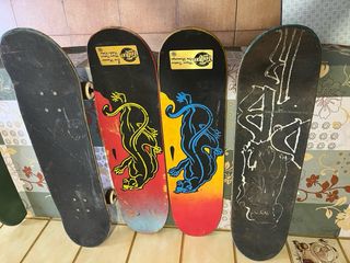 Set di 4 tavole da skate