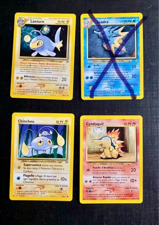 11 Carte Pokémon Neo Genesis
