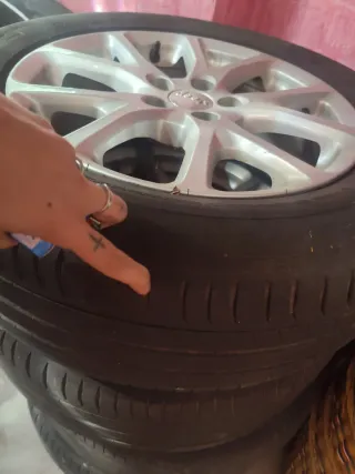Llantas con neumaticos para Jeep
