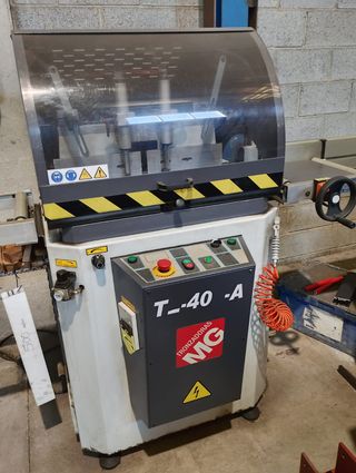 tronzadora de aluminio