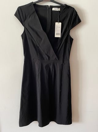 Vestido negro corto Zalando