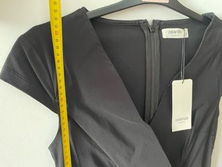 Vestido negro corto Zalando