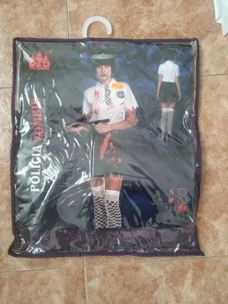 Disfraz Policía Zombie Halloween Talla Única