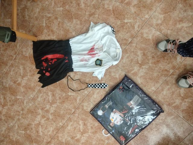 Disfraz Policía Zombie Halloween Talla Única