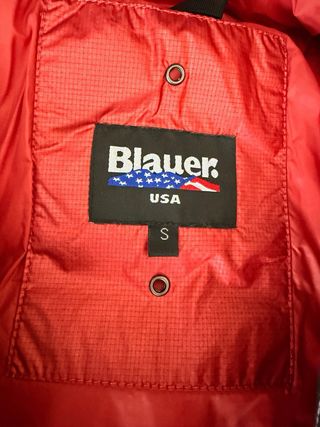 Chaqueta plumífero Blauer Roja talla S