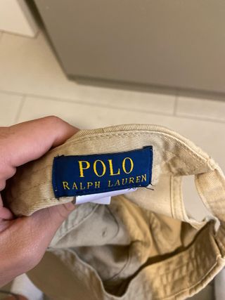 Gorra Polo Ralph Lauren Beige