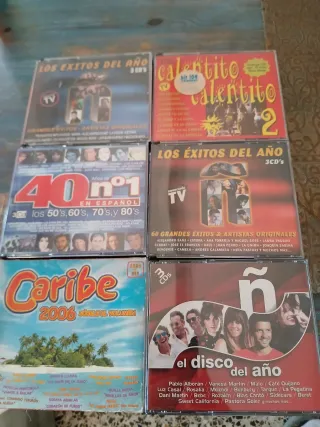 Lote 17 CDs Música Pop Español