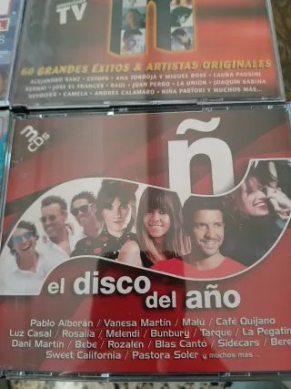 Lote 17 CDs Música Pop Español
