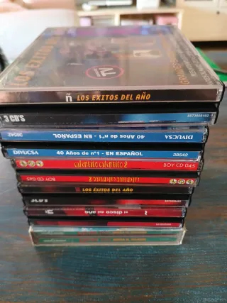 Lote 17 CDs Música Pop Español