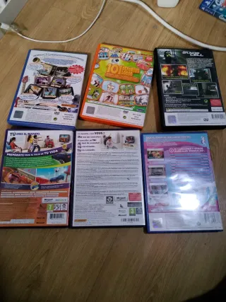 Lote 6 Videojuegos PS2, Xbox 360