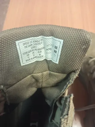 Botas 5.11 Coyote Talla 45 Nuevas