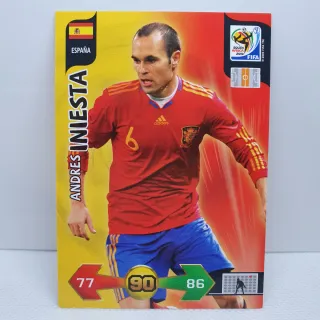 ⚽️ CROMO DE FUTBOL INIESTA MUNDIAL SUDAFRICA 2010 