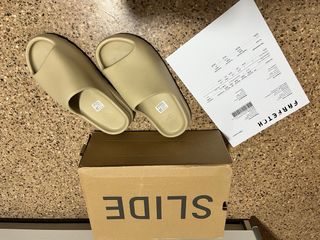 Chanclas Adidas Yeezy Beige