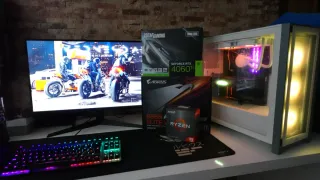 Pack Gaming: PC, Monitor y Teclado.
