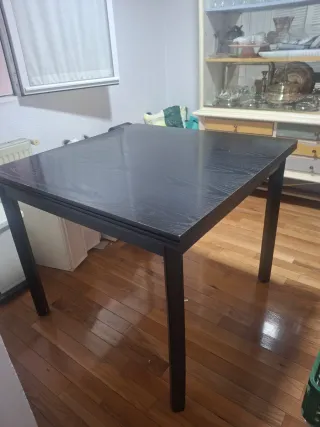 Mesa de comedor extensible madera