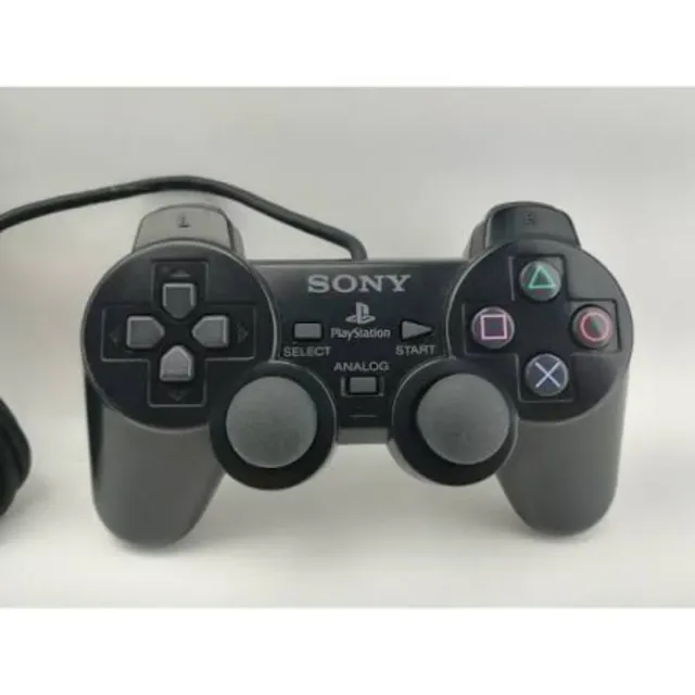 Mando Sony PS2 (original) Negro en buen estado