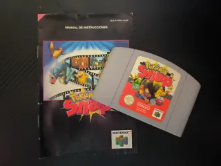 Pokemon Snap N64 Manual + Cartucho