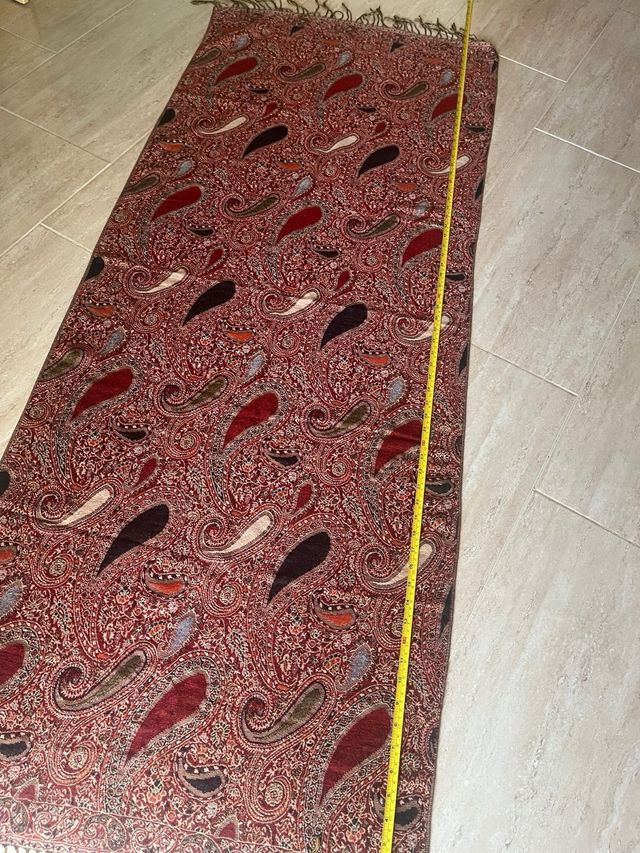 Echarpe con estampado paisley