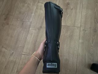 Botas de agua mujer negras