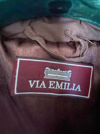 Cappotto lungo trapuntato marrone