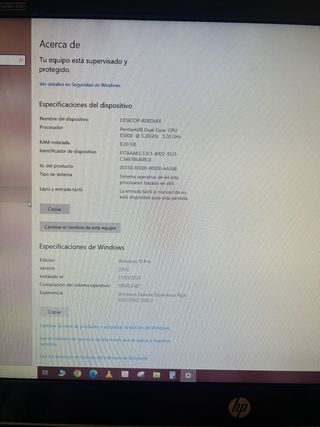 PC HP Todo en Uno